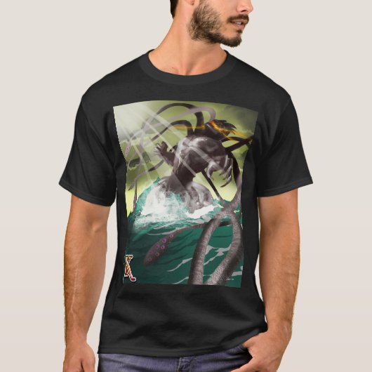 K is voor Kraken T-shirt (Voorkant)