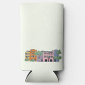 K & J Charleston, SC Bruiloft Tall Koelbox Seltzer Blikjeskoeler (Voorkant)