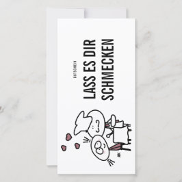 K&K Gutschein | Kochen Feestdagenkaart