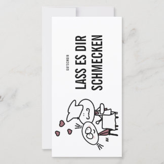 K&K Gutschein | Kochen Feestdagenkaart