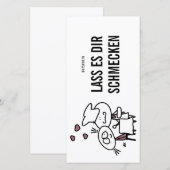 K&K Gutschein | Kochen Feestdagenkaart (Voorkant / Achterkant)