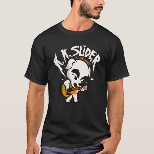 K. K. Slider versus de wereld T-shirt (Voorkant)