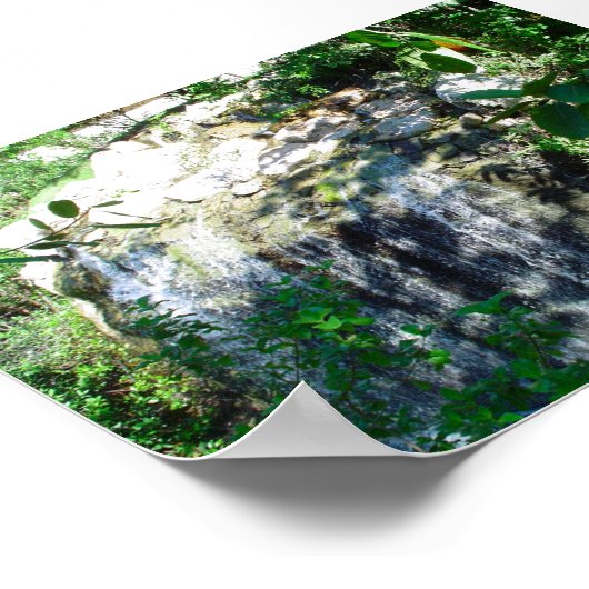 K&K - XCaret Waterfall Poster (Hoek)