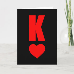 K Kaart Koning Van Harten Matching Koppel Sint Val