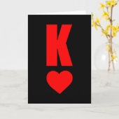 K Kaart Koning Van Harten Matching Koppel Sint Val (Gele Bloem)