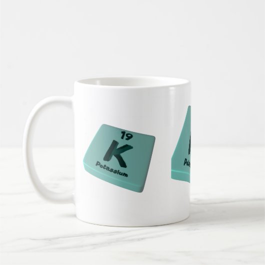 K kalium koffiemok (Links)