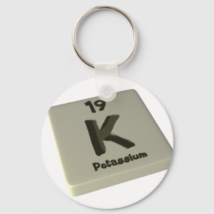 k Kalium Sleutelhanger