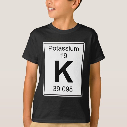 K - Kalium T-shirt (Voorkant)