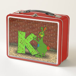 K Kangaroo Lunch Box