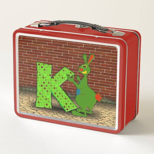 K Kangaroo Lunch Box (Achterkant)