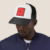 K - Khan Grappig Chemie Element Symbool T-Shirt Trucker Pet (In situ)