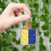 K Kilo Waterverf Nautical Signal Maritime Vlag Sleutelhanger (Hand)