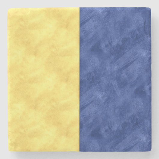 K Kilo Waterverf Nautical Signal Maritime Vlag Stenen Onderzetter (Voorkant)