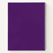 K - Maan Monogram Notitieboek (Achterkant)