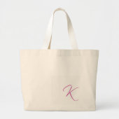 "K" Monogram Bag Grote Tote Bag (Voorkant)