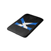K Monogram bedekt met Schotse vlag bmcnt Badmat (Gekanteld)