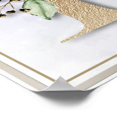 K Monogram Floral Poster (Hoek)