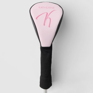 K Monogram op maat Golfheadcover