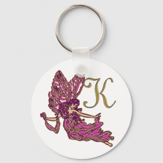 K Monogram Sleutelhanger (Voorkant)