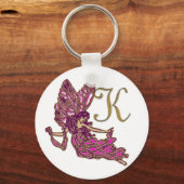 K Monogram Sleutelhanger (Voorkant)