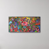 K.O. By Squid Fear City (2.5) Canvas Afdruk (Voorkant)