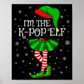 K-p Elf Christmas Matching Family Women Girls Elf  Poster (Voorkant)