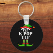 K-p Elf Matching Family Group Christmas Party Pyja Sleutelhanger (Voorkant)