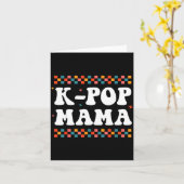 K-p Mama Schattig Grappig K-p Muziek Drama Koreaan Kaart (Gele Bloem)