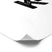 K-poop Funny K-pop Poo Pun Poster (Hoek)