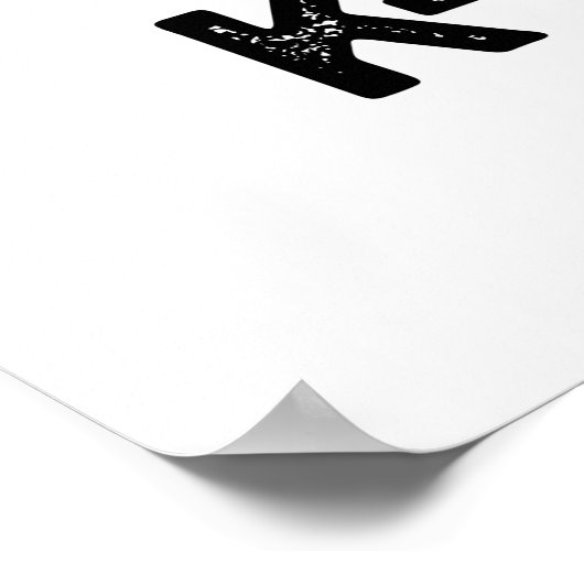 K-poop Funny K-pop Poo Pun Poster (Hoek)