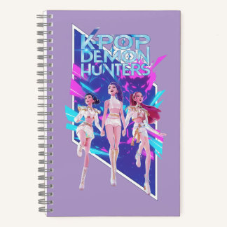 K-Pop Anime Idol Groep Spiraalschrift Notitieboek