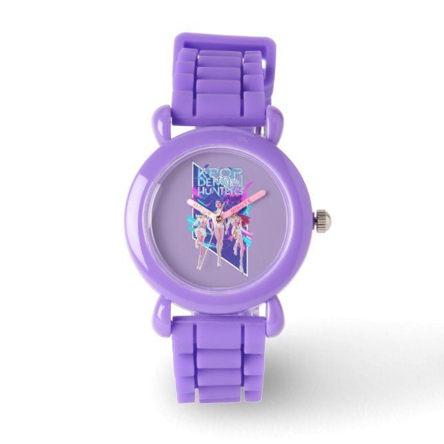 K-Pop Anime Idolgroep Horloge (Voorkant)