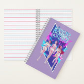 K-Pop Anime Idolgroep Spiralen Notitieboek (Binnen)