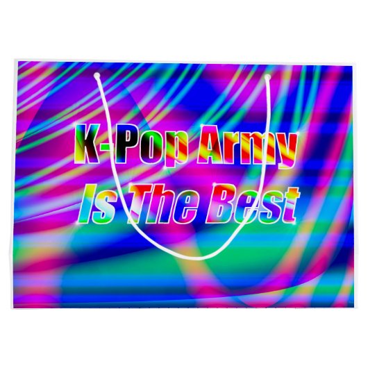 K-Pop Art Groot Cadeauzakje (Achterkant)