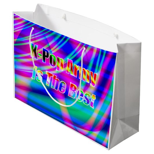 K-Pop Art Groot Cadeauzakje (Achterkant Gekanteld)