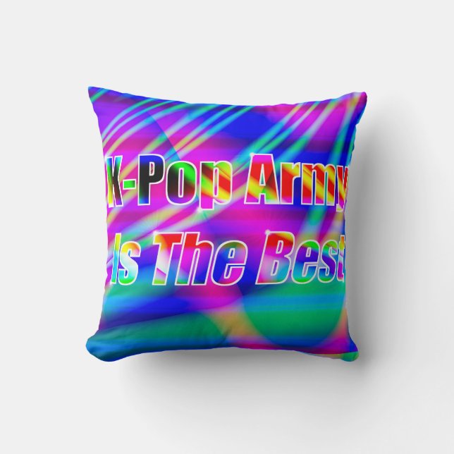 K-Pop Art Kussen (Voorkant)