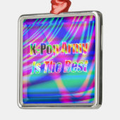 K-Pop Art Metalen Ornament (Links)