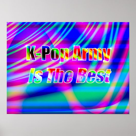 K-Pop Art Poster (Voorkant)