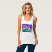 K-Pop Art Tanktop (Volledige Voorkant)