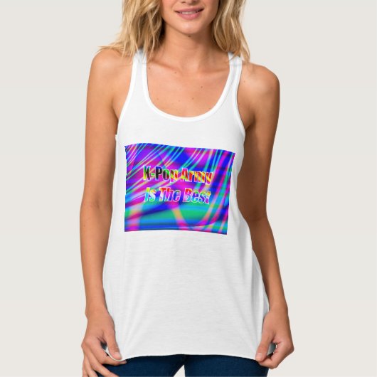 K-Pop Art Tanktop (Voorkant)
