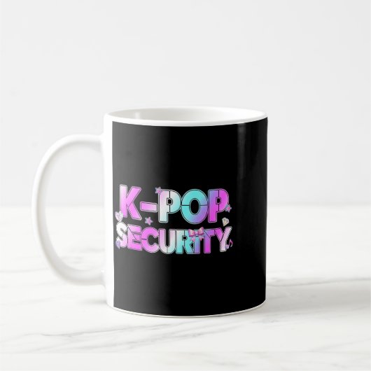K-Pop Beveiliging Moeder Vader Kinderen Grappig Ve Koffiemok (Links)