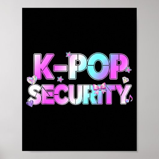 K-Pop Beveiliging Moeder Vader Kinderen Grappig Ve Poster (Voorkant)