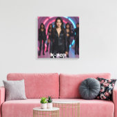 K-POP CANVAS AFDRUK (Insitu (Woonkamer))