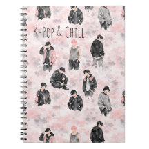 K-Pop & Chill Minimalistische Silhouette Esthetiek