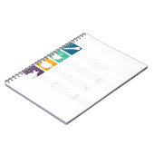 K-Pop Coffee Ramen K-Drama T-Shirt-SejLY Notitieboek (Linkerzijde)