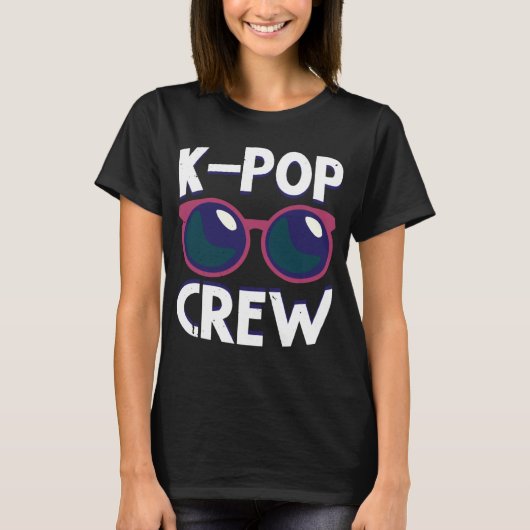 K Pop Crew K Pop T-shirt (Voorkant)