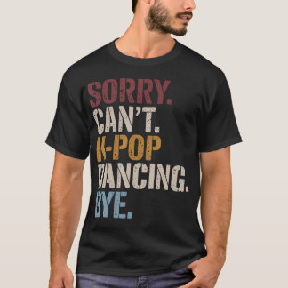 K-Pop Dans Koreaanse Popmuziek Dansen Zuid-Korea K T-shirt