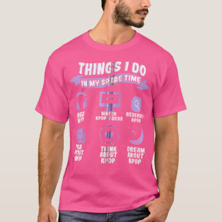 K-Pop De hele dag Kpop Love Zip T-shirt