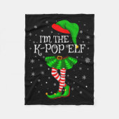 K-pop Elf Christmas Family Group Women Girls Xmas  Fleece Deken (Voorkant)