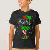 K-pop Elf Christmas Family Group Women Girls Xmas  T-shirt (Voorkant)